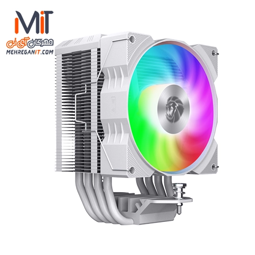 خنک کننده پردازنده گیم مکس مدل Gamma 90 Digital White — تصویر ۲