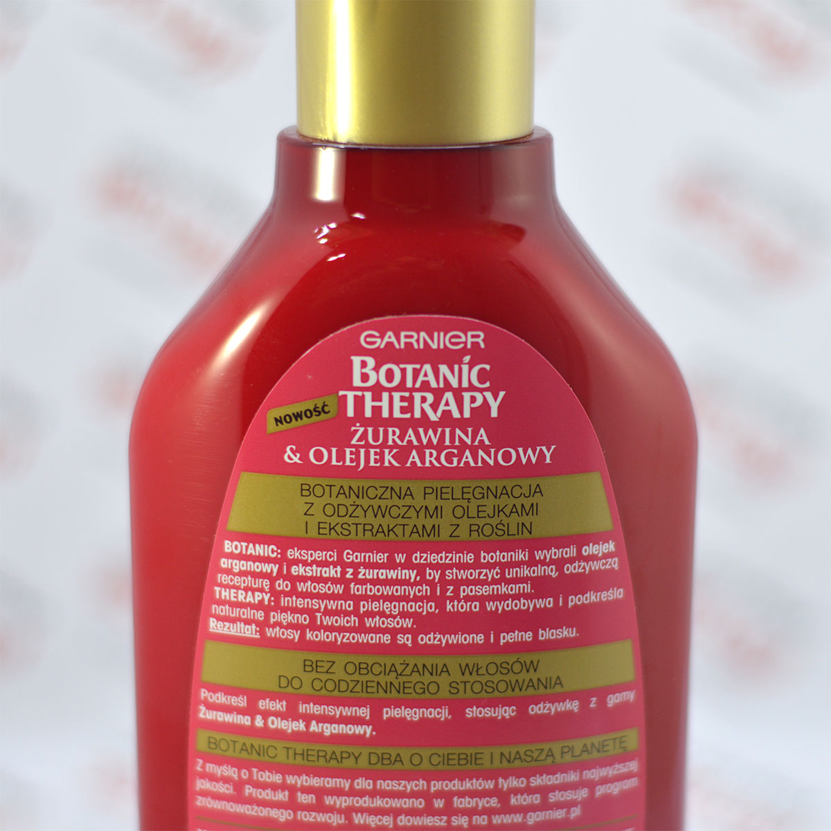 شامپو گارنیر Garnier مدل Zurawina &amp; Argan — تصویر ۴