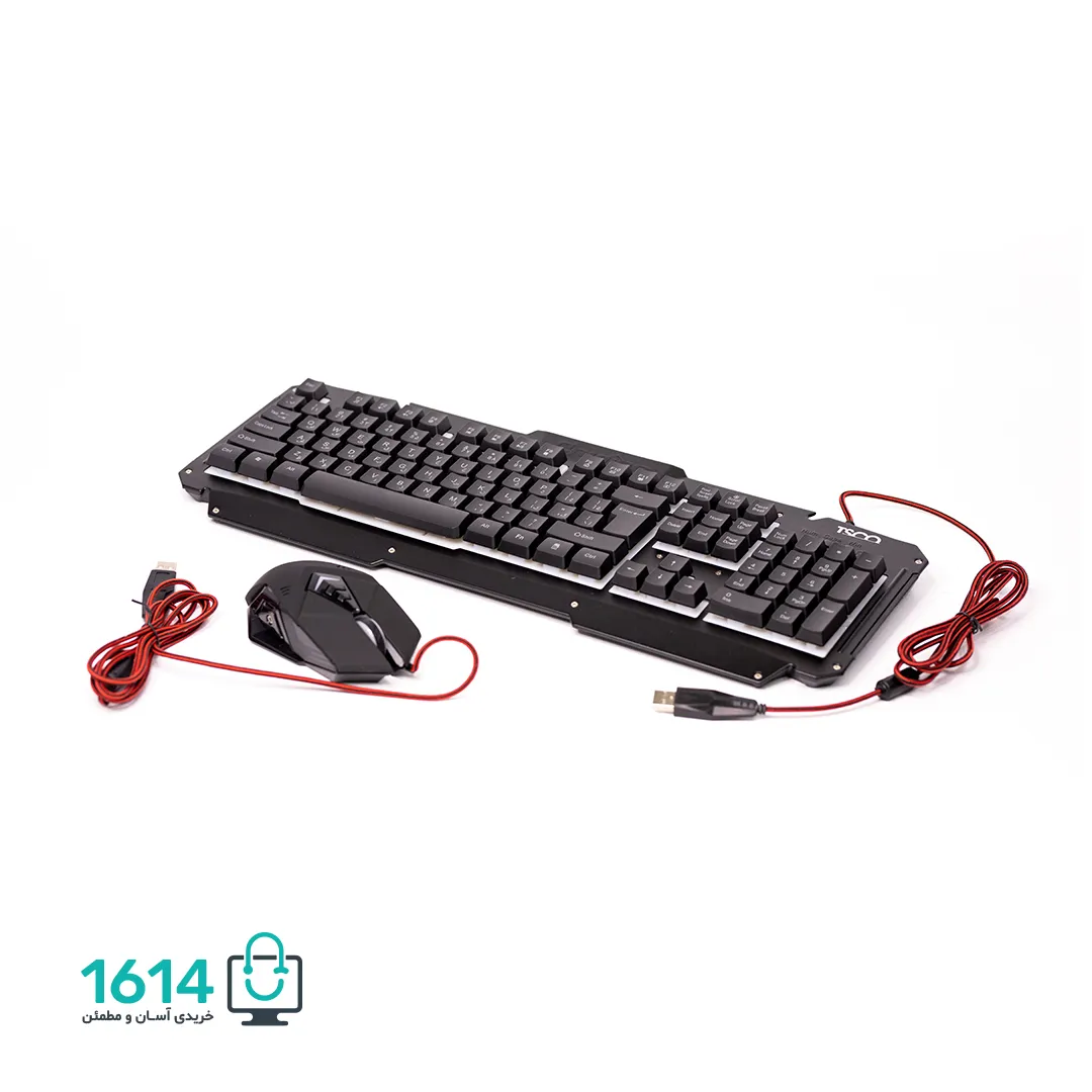 کیبورد و ماوس سیمی گیمینگ تسکو مدل TKM 8133GA