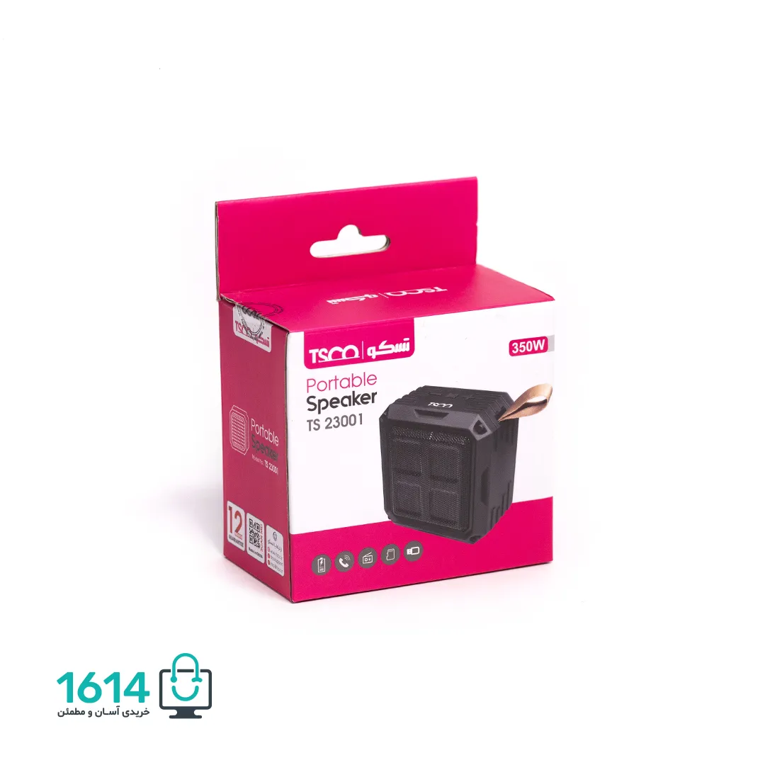 اسپیکر بلوتوثی تسکو مدل TS23001 — تصویر ۵