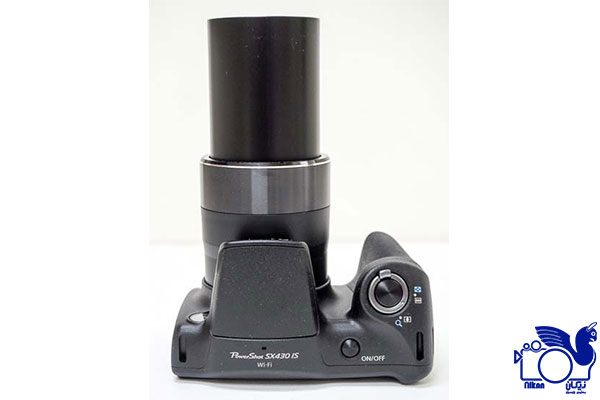 Canon PowerShot SX430 IS Digital Camera (Black) — تصویر ۵