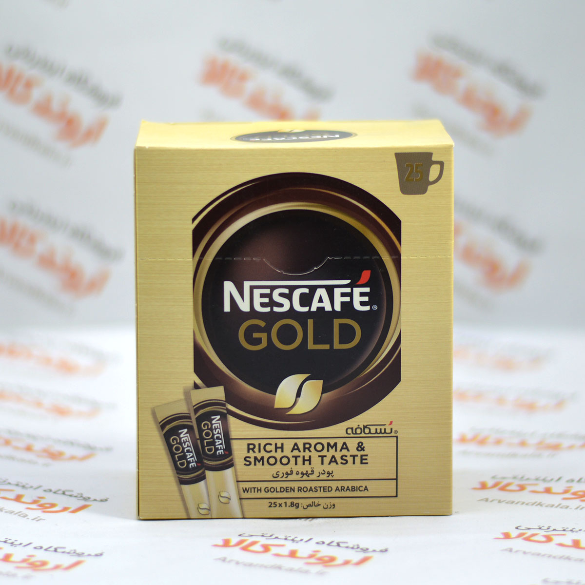 پودر قهوه فوری گلد نسکافه Nescafe مدل Rich Aroma