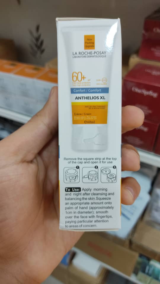 کرم ضد آفتاب بی رنگ و ضد لک لاروش پوزای SPF 60 — تصویر ۳