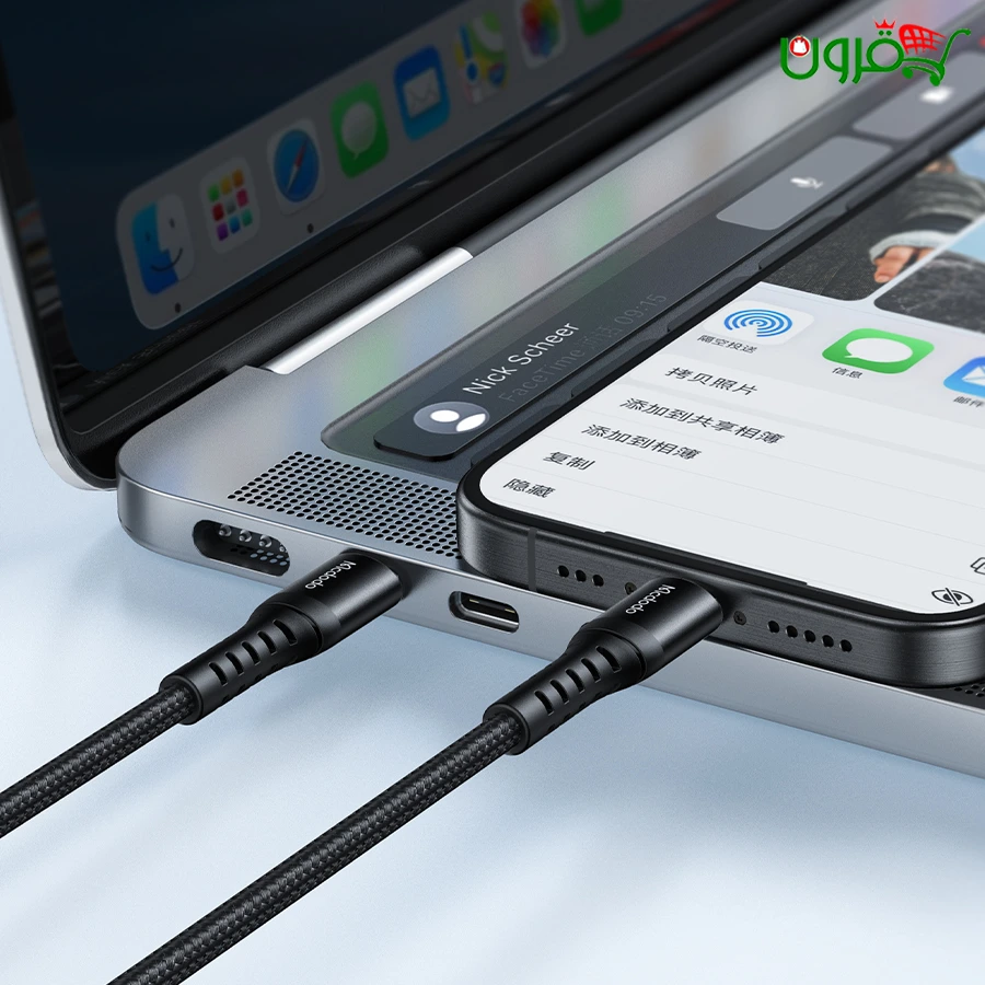 کابل فست شارژ مک دودو ۶۰ وات USB-C مدل CA-564 — تصویر ۶