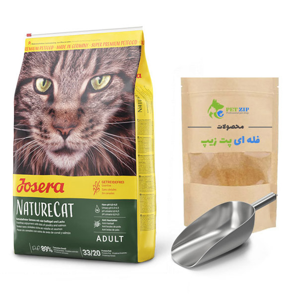 غذای خشک فله ای گربه نیچرکت NatureCat جوسرا — تصویر ۲