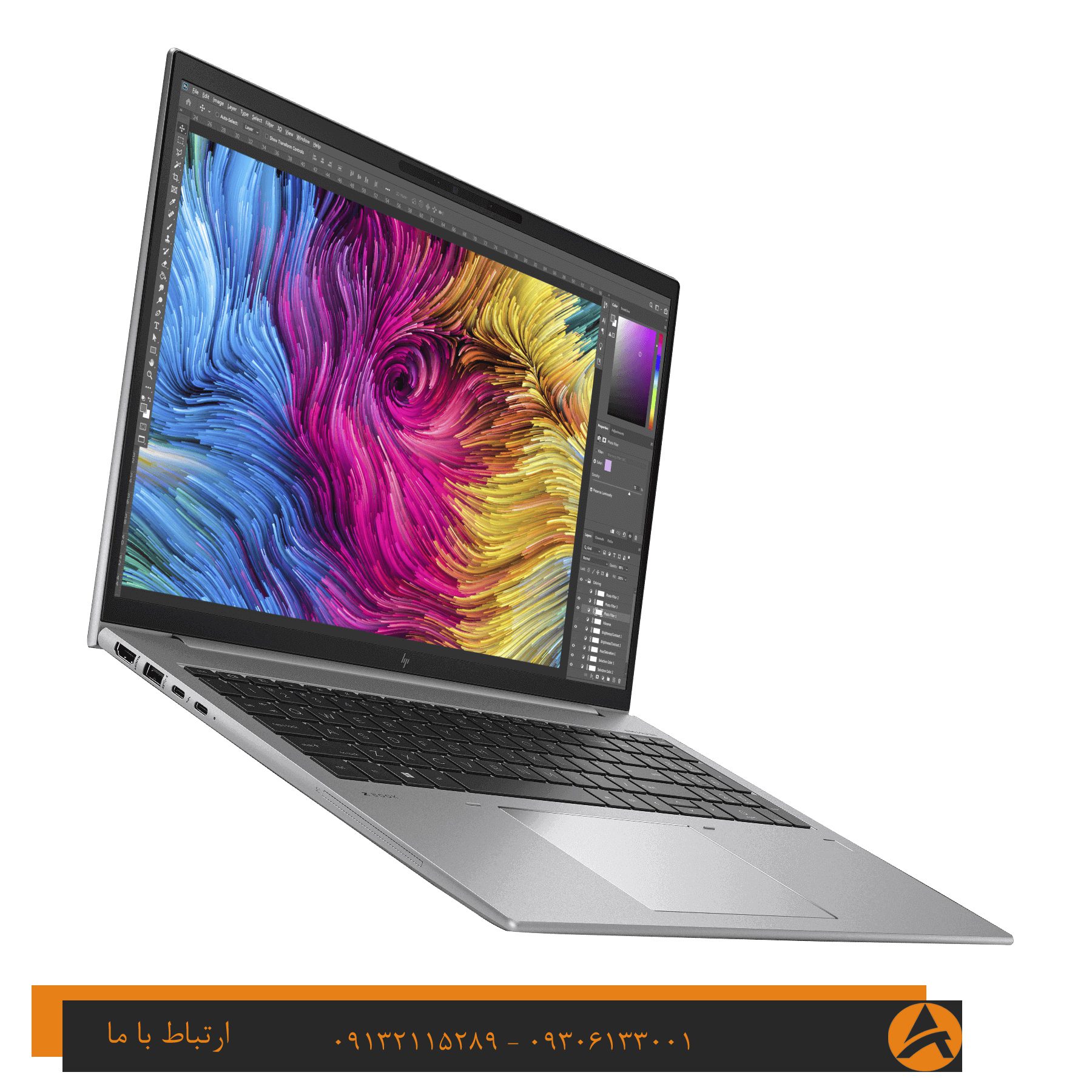 لپ تاپ اپن باکس اچ پی مدل HP ZBOOK FIREFLY 16 G10 -i5 16G 1tr SSD 4gb