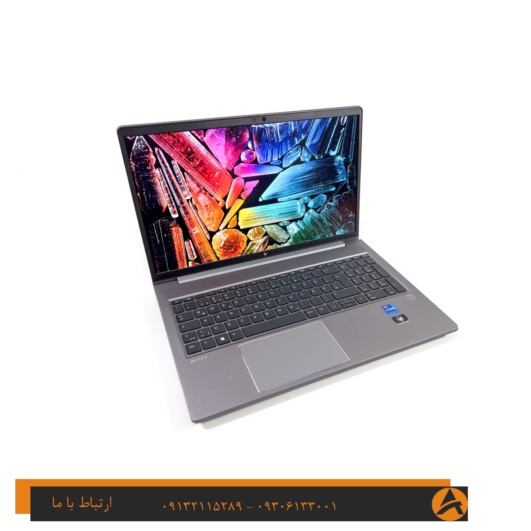 لپ تاپ اپن باکس تاچ اچ پی مدل HP ZBOOK POWER 15 G9 -I7 16G 1tr SSD 4GB