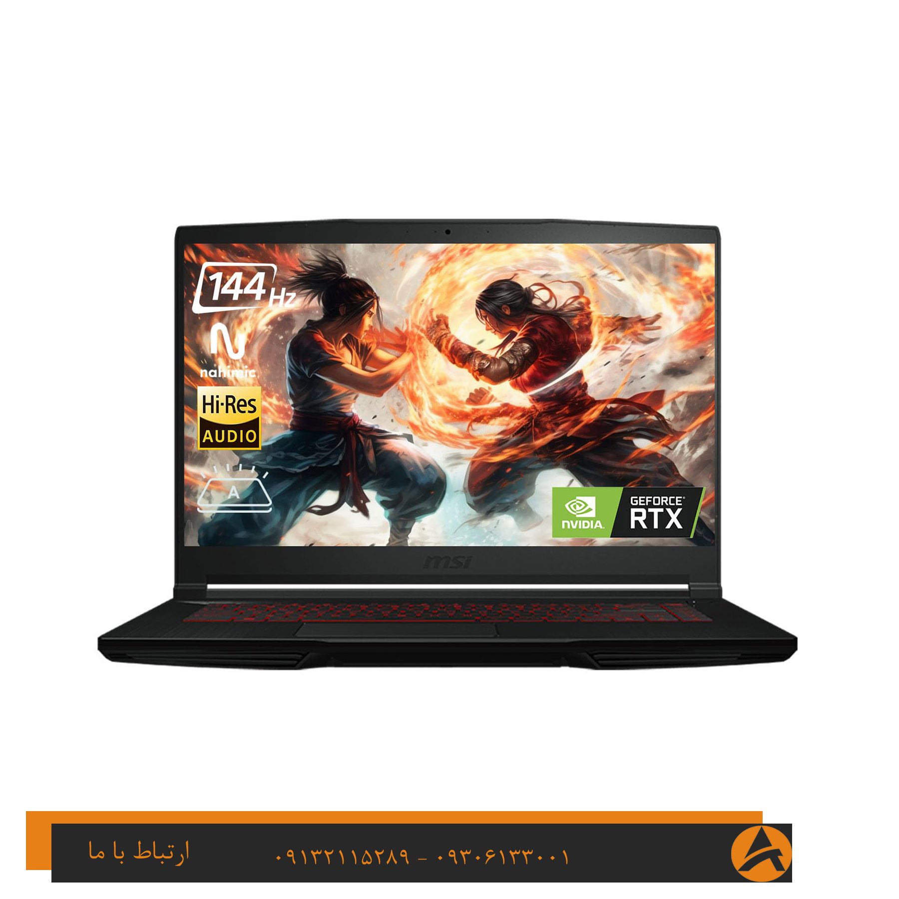 لپ تاپ اپن باکس ام اس ای مدل MSI GF63 THIN-I5 8G 512GB SSD 4GB NVIDIA