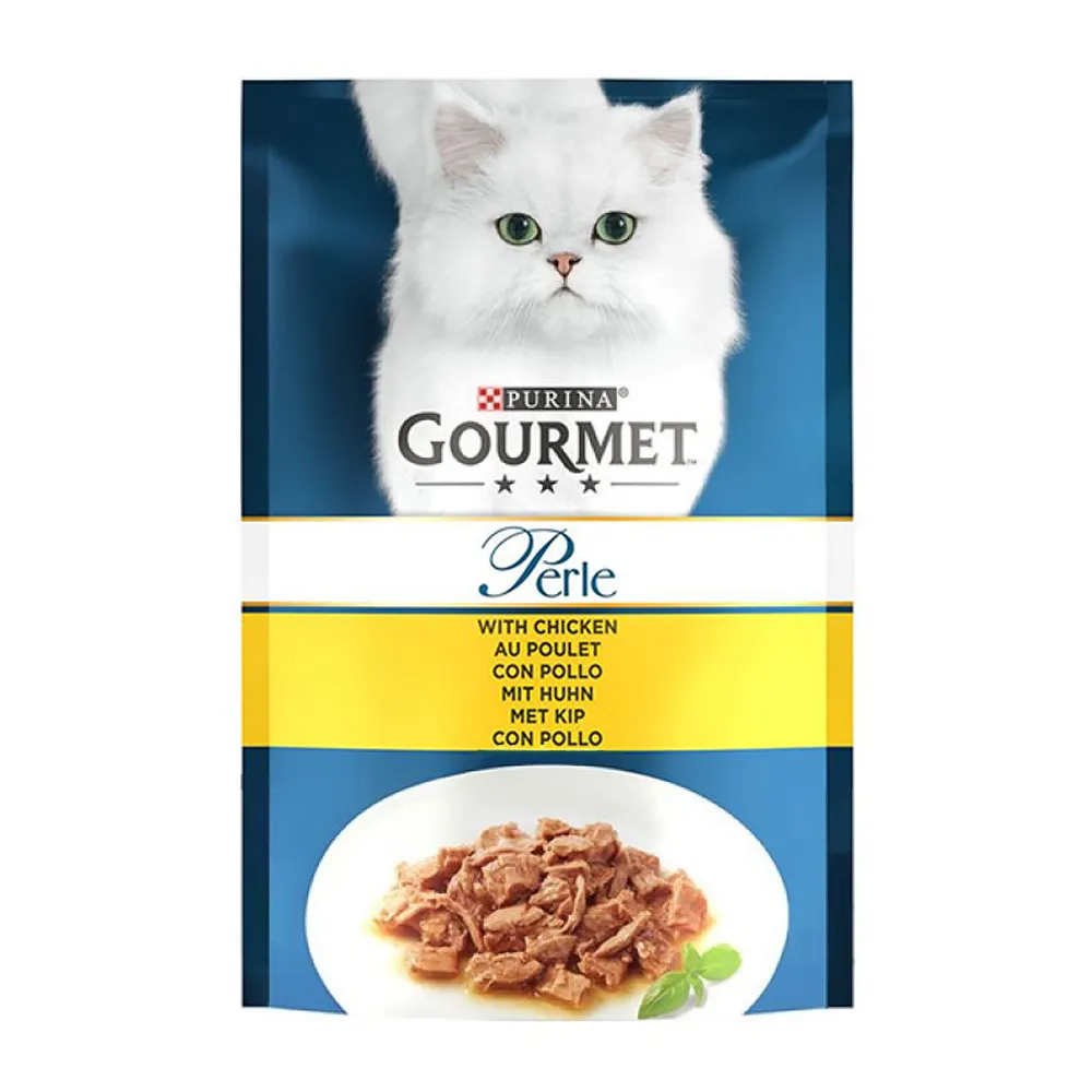 پوچ گربه خورشتی با طعم مرغ گورمت – Gourmet Chicken — تصویر ۲
