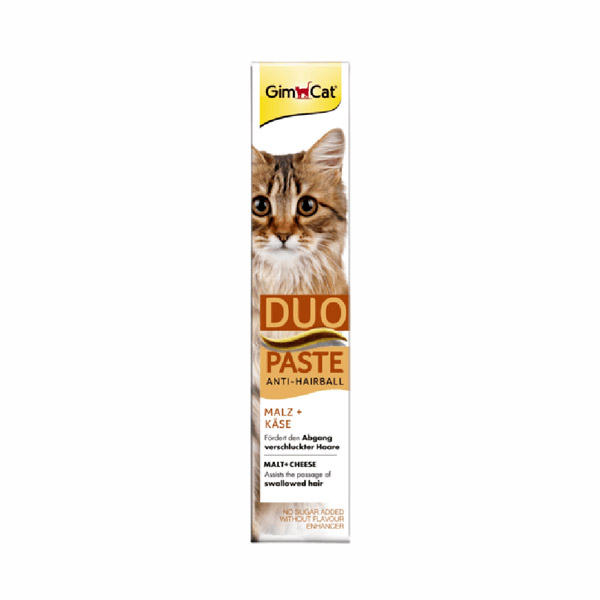 خمیر مالت گربه با طعم پنیر جیم کت Duo Paste — تصویر ۲