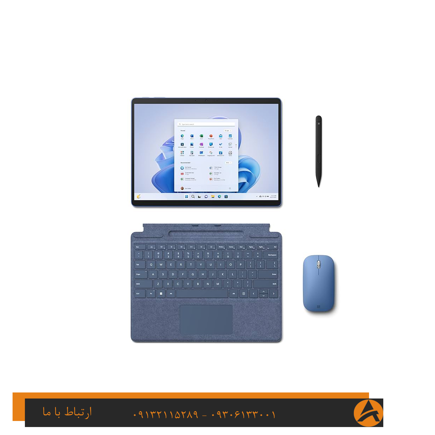 لپ تاپ اپن باکس سورفیس مدل SURFACE PRO 8 TOUCH-I5 16G 256G SSD INTEL Iris xe — تصویر ۶