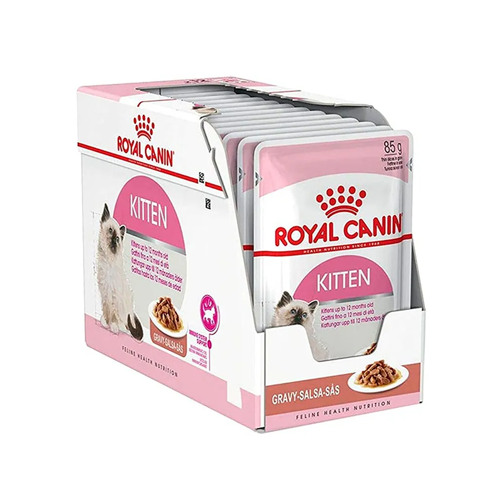 غذای پوچ کیتن گروی رویال کنین Kitten Gravy