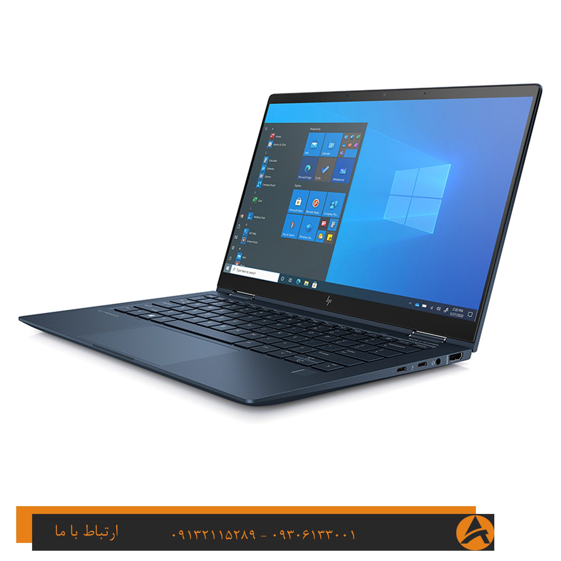 لپ تاپ اپن باکس اچ پی مدل HP DRAGONFLY G4 TOUCH -I7 32G 512 SSD INTEL Iris® Xe