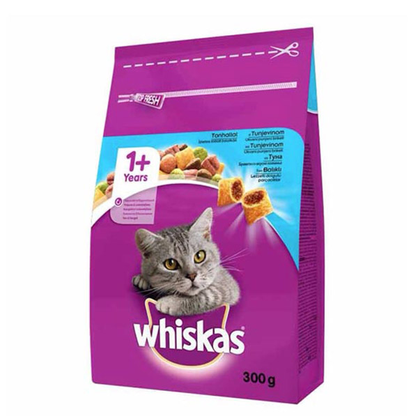 غذای مغزدار گربه با طعم ماهی و سبزیجات ویسکاس – Whiskas