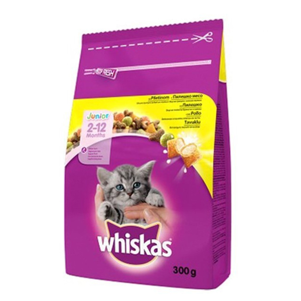 غذای مغزدار گربه کیتن با طعم مرغ ویسکاس – Whiskas — تصویر ۲