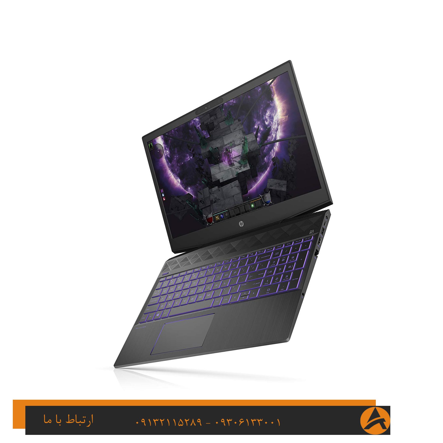 لپ تاپ اپن باکس اچ پی مدل HP PAVILION GAMING 15 -R5 16G 1tr SSD 4GB