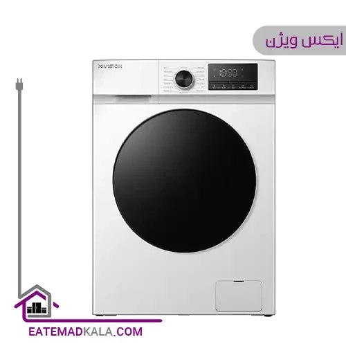 ماشین لباسشویی ایکس ویژن مدل TG84 ظرفیت 8 کیلوگرم
