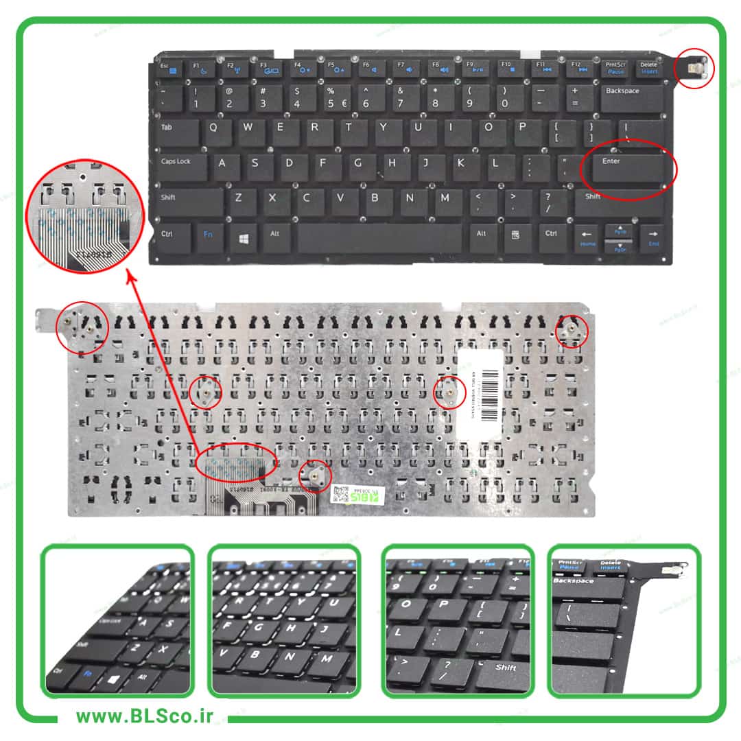 کیبورد لپ تاپ دل Dell Vostro V5470