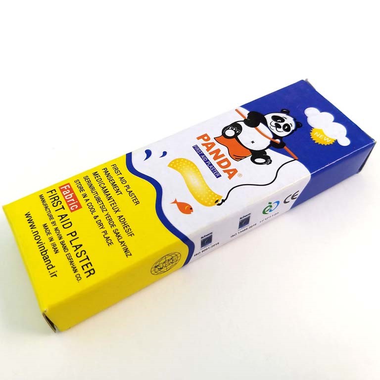 چسب زخم پارچه ای پاندا بسته 10 عددی