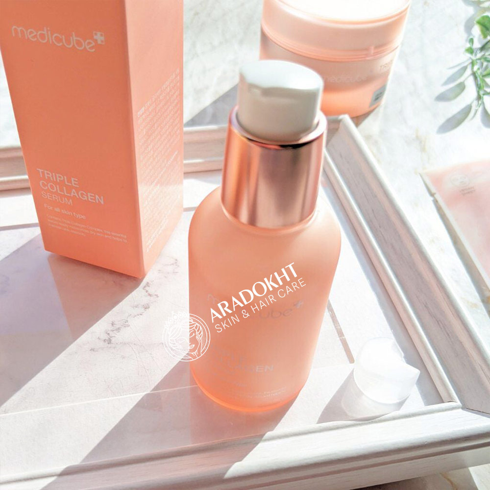 سرم جوانساز کمپلکس کلاژن مدی کیوب Medicube Triple Collagen Serum — تصویر ۷