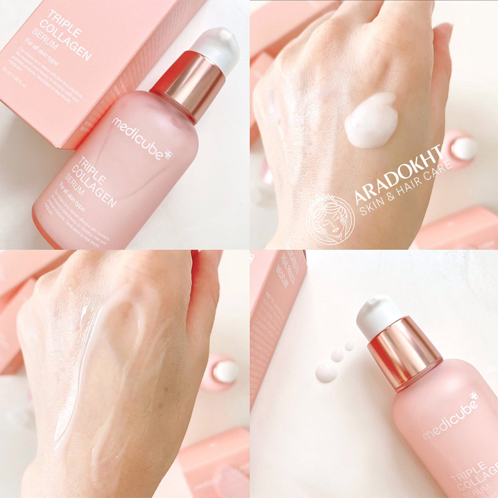 سرم جوانساز کمپلکس کلاژن مدی کیوب Medicube Triple Collagen Serum — تصویر ۴