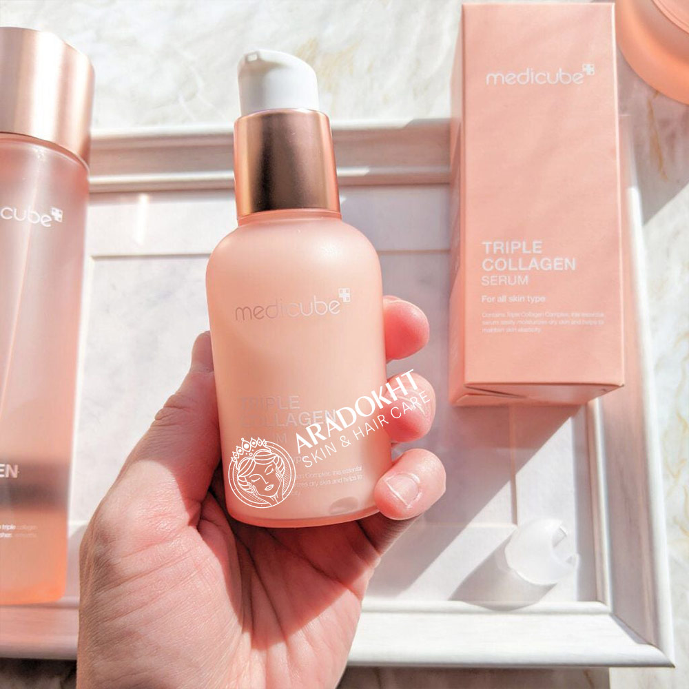سرم جوانساز کمپلکس کلاژن مدی کیوب Medicube Triple Collagen Serum — تصویر ۶