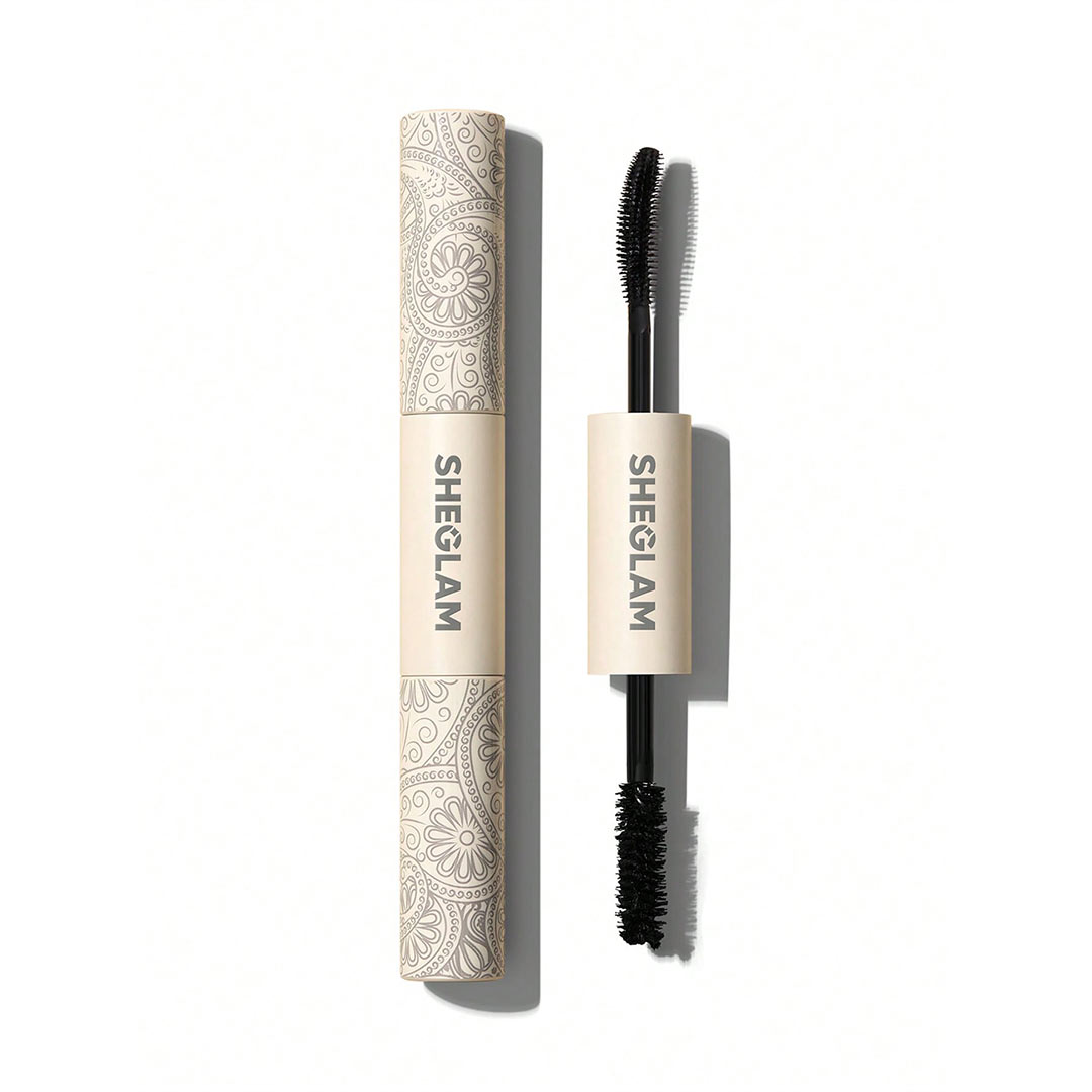 ریمل دوسر حجم دهنده و بلند کننده مشکی شیگلم Sheglam All-In-One Volume &amp; Length Mascara-Washable Black — تصویر ۲