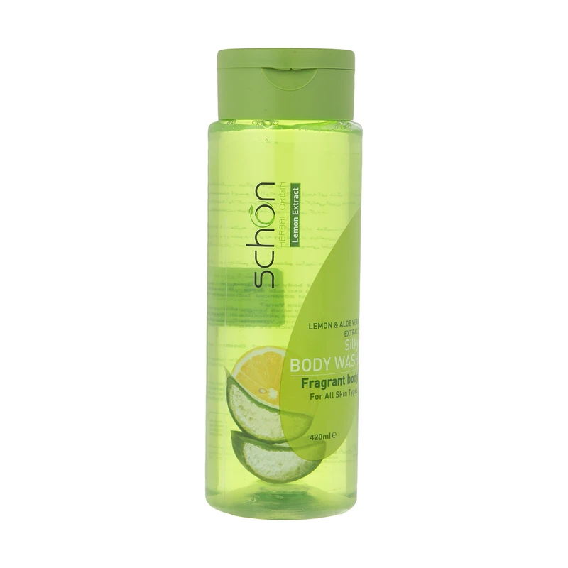 (انقضا:۱۴۰۷) شامپو بدن Lemon and Aloevera لیمو و آلوئه ورا شون مناسب انواع پوست ۴۲۰ میلی لیتر — تصویر ۶