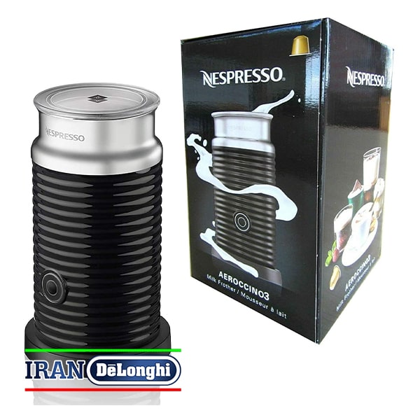 کف شیرساز نسپرسو ایروچینو رنگ مشکی مدل Aeroccino 3 — تصویر ۳