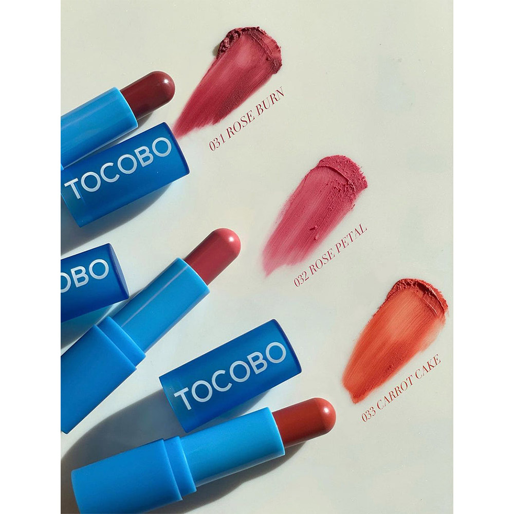 بالم لب مخملی و مرطوب کننده توکوبو Tocobo Powder Cream Lip Balm — تصویر ۳