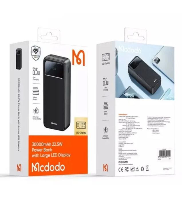 پاوربانک مک دودو مدل MC-424 ظرفیت 30000 میلی آمپر ساعت — تصویر ۴