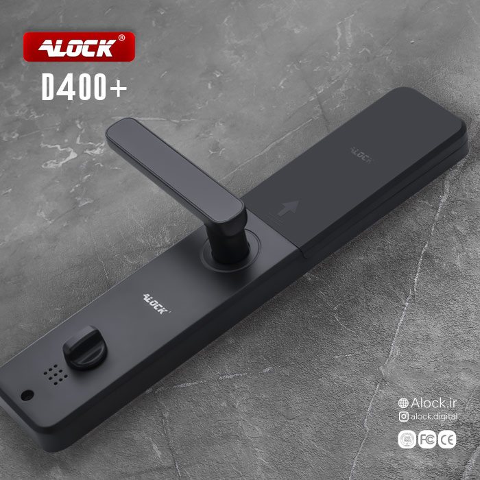 قفل اثر انگشتی دیجیتال ALOCK مدل D400+ — تصویر ۵