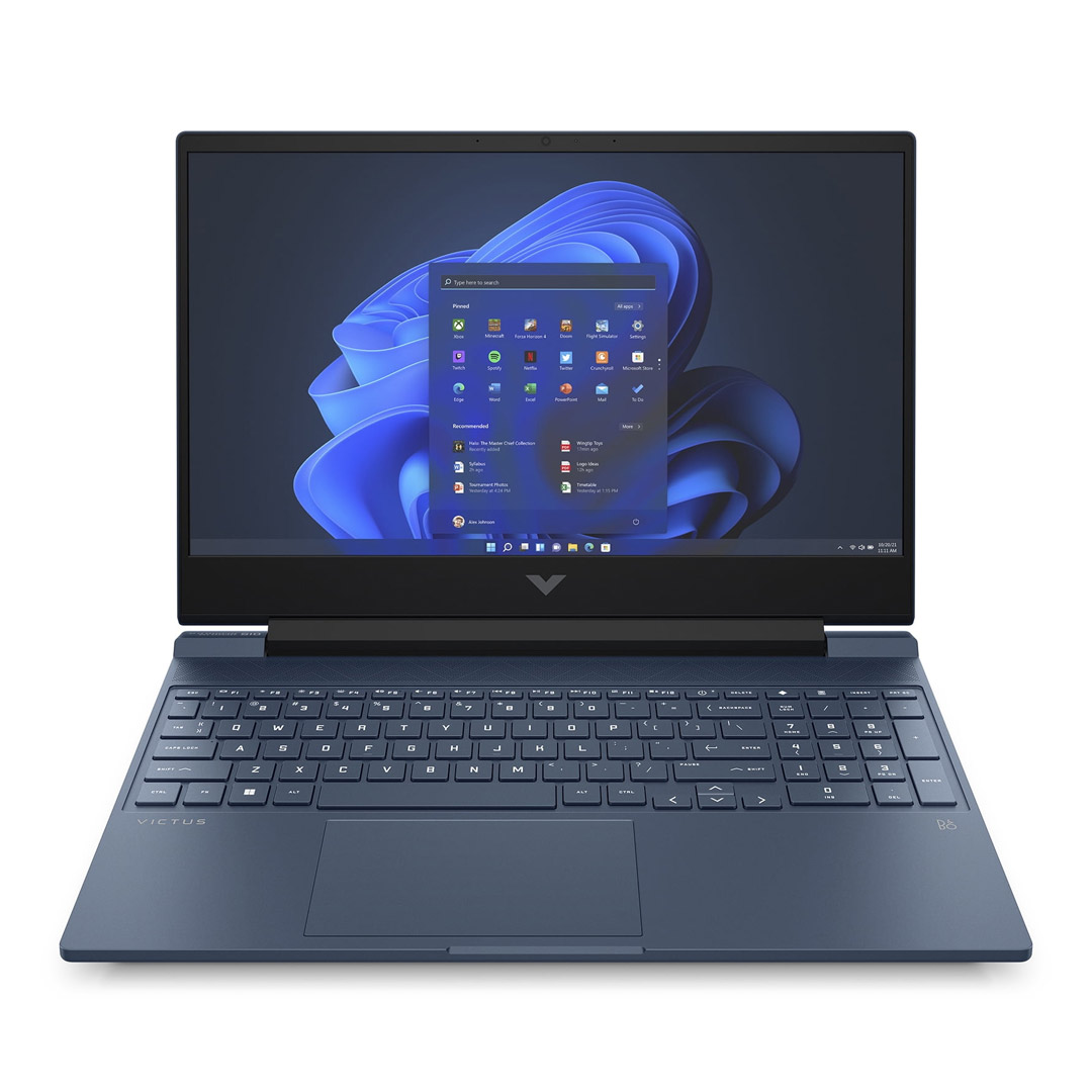 لپ تاپ اچ پی Victus 15 FA1657NR نمایشگر ۱۵٫۶ اینچی، پردازنده Core i7-13620H، گرافیک ۸ گیگابایت RTX 4060، رم ۱۶ گیگابایت، حافظه ۵۱۲ گیگابایت SSD