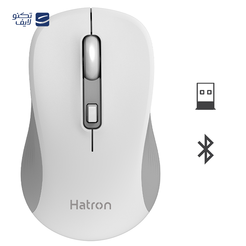 ماوس بی سیم هترون مدل HMBW116SL — تصویر ۲