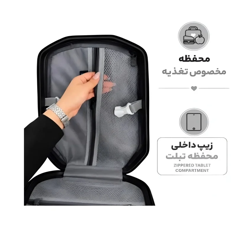 کوله پشتی مدرسه مارینوکس مارول طرح JORDAN — تصویر ۷
