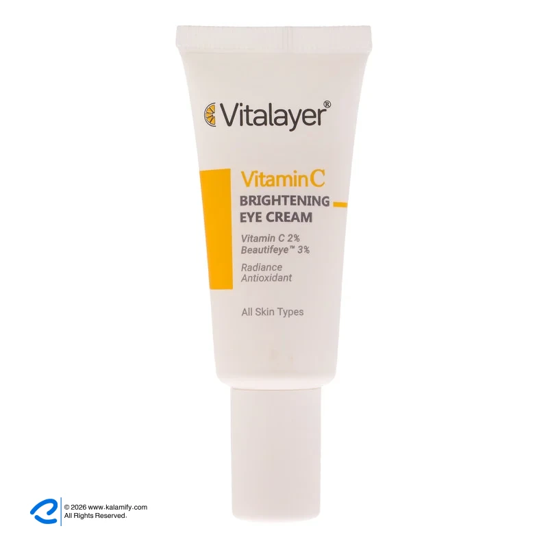 کرم دور چشم ویتالیر مدل Vitamin C حجم 20 میلی لیتر — تصویر ۲