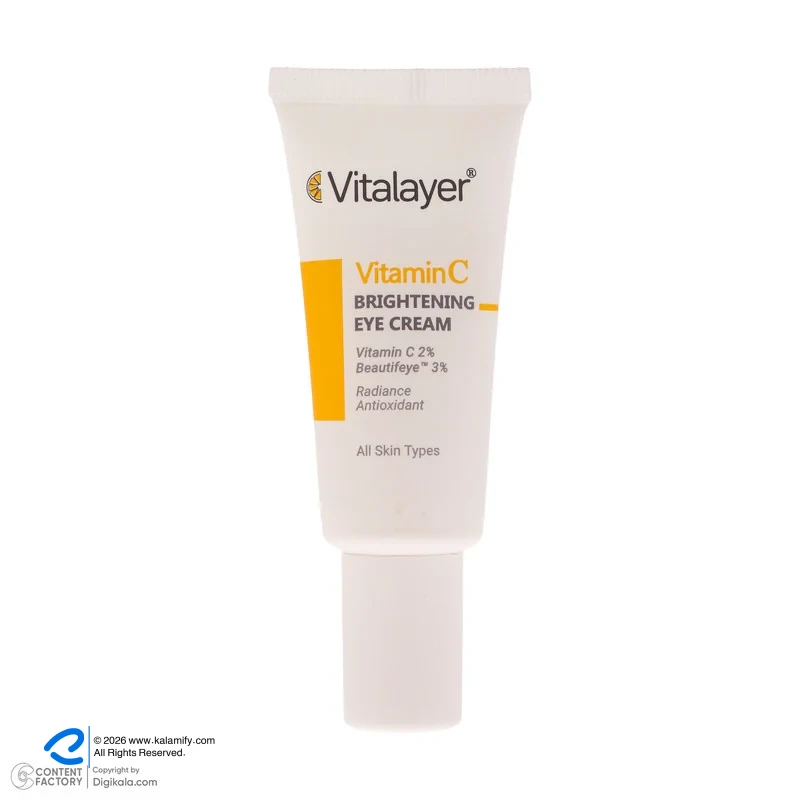 کرم دور چشم ویتالیر مدل Vitamin C حجم 20 میلی لیتر — تصویر ۳