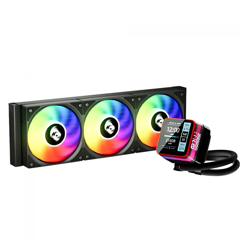 خنک کننده پردازنده مایع ردراگون مدل CCW-3015 ARGB — تصویر ۴