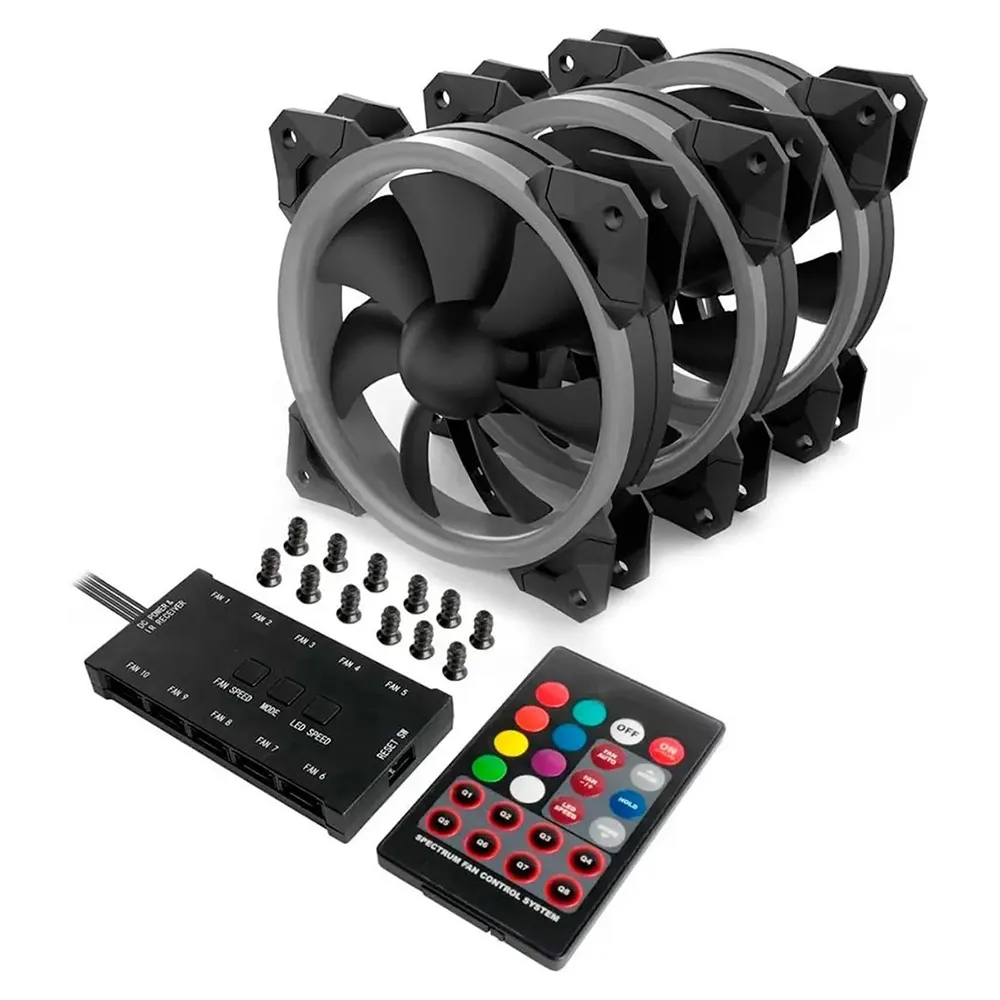 خنک کننده کیس کامپیوتر ردراگون مدل GC-F008 ARGB — تصویر ۷