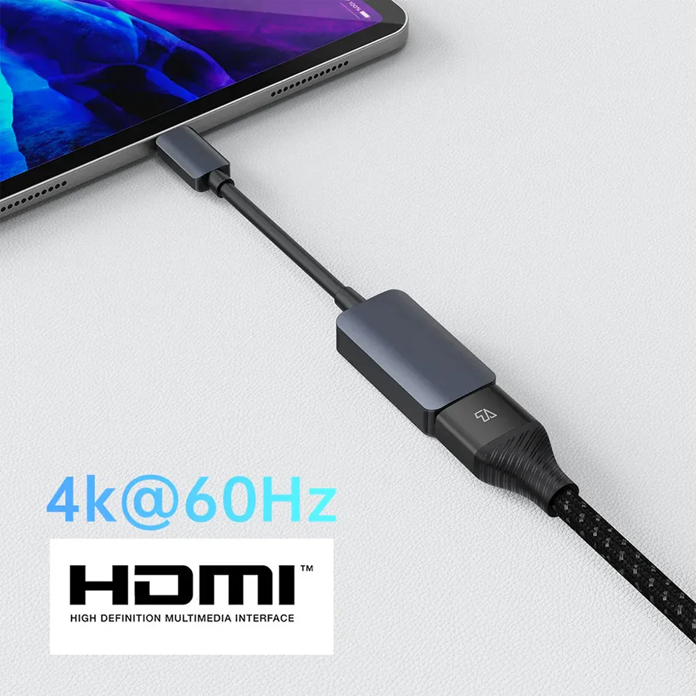 مبدل تایپ سی به HDMI رپو مدل XD10 — تصویر ۵