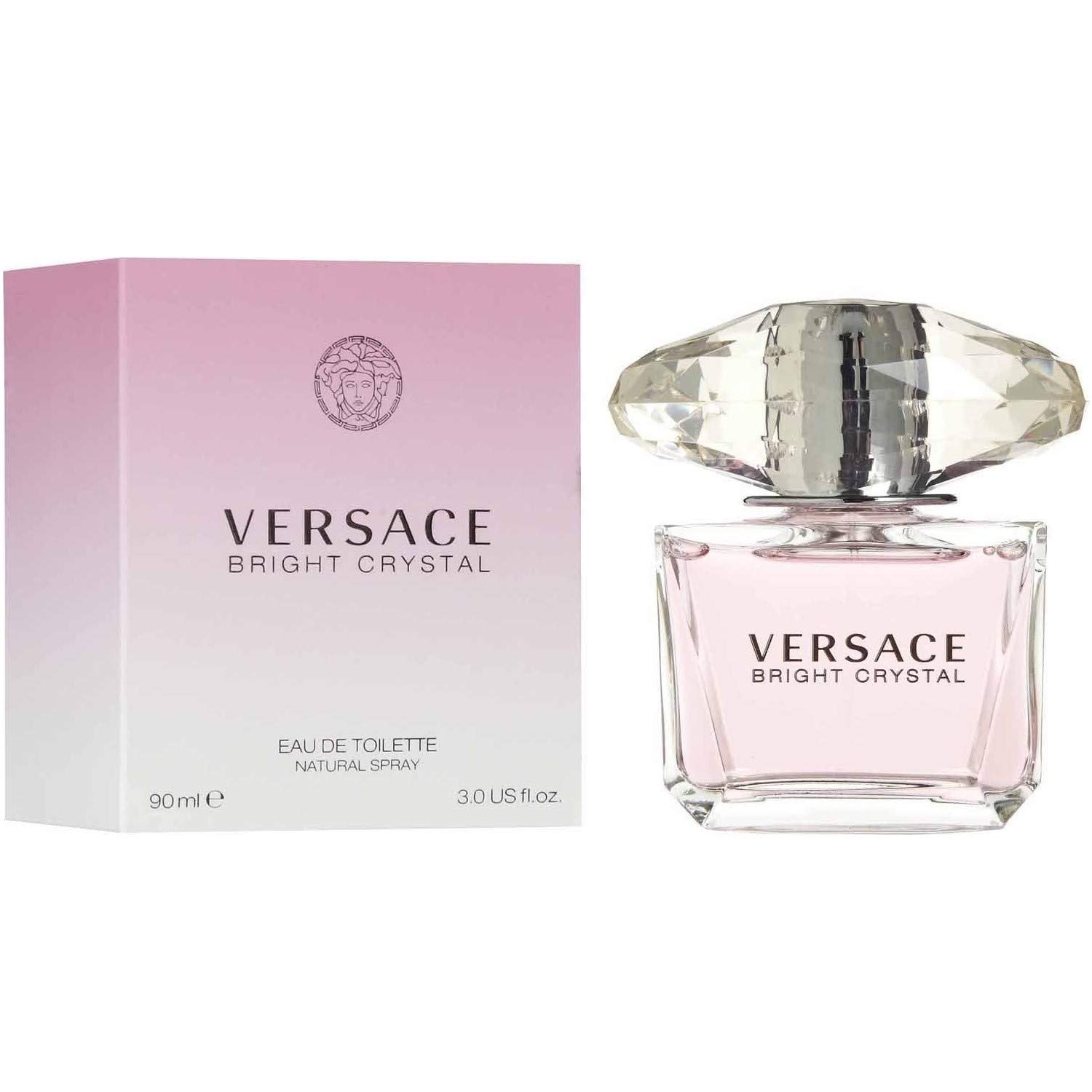 ادکلن ورساچه صورتی-برایت کریستال | Versace Bright Crystal سایز 90 میل
