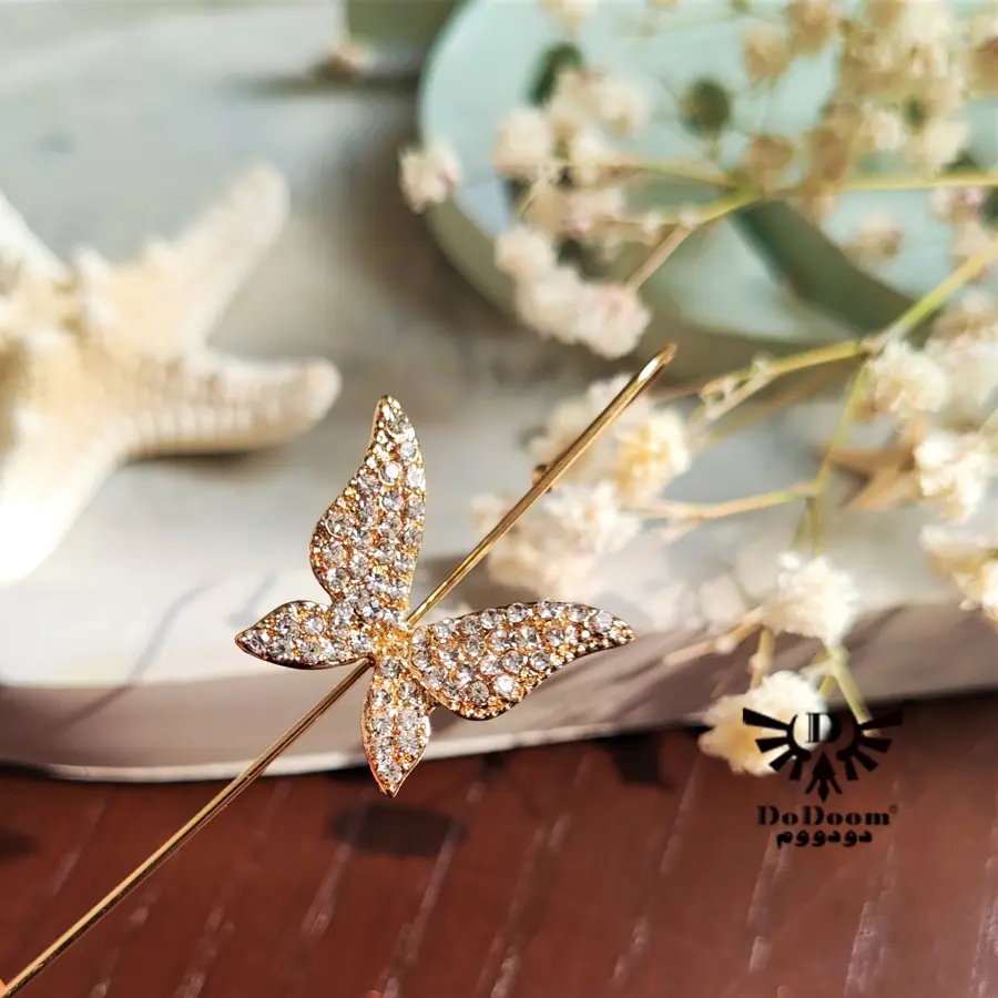 گوشواره کراس پروانه بزرگ E37 — تصویر ۵