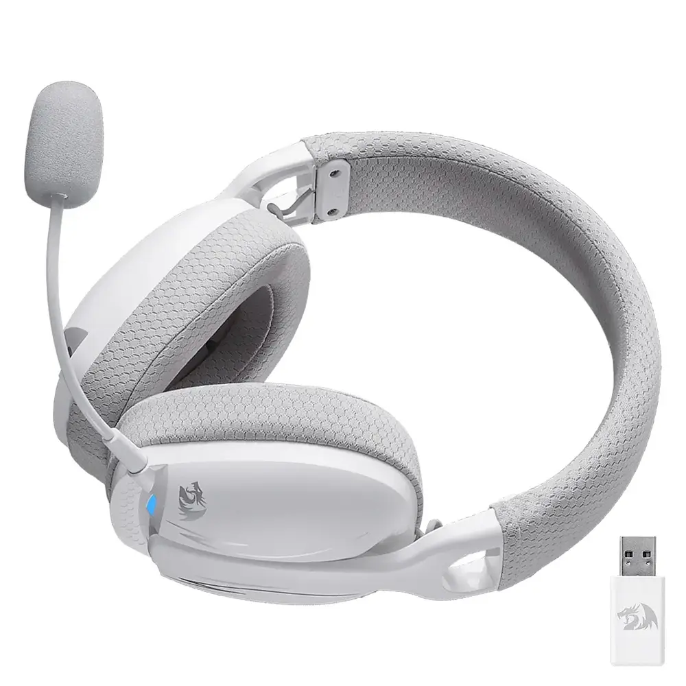 هدست گیمینگ بی سیم ردراگون مدل Skuld Pro H878WG — تصویر ۳