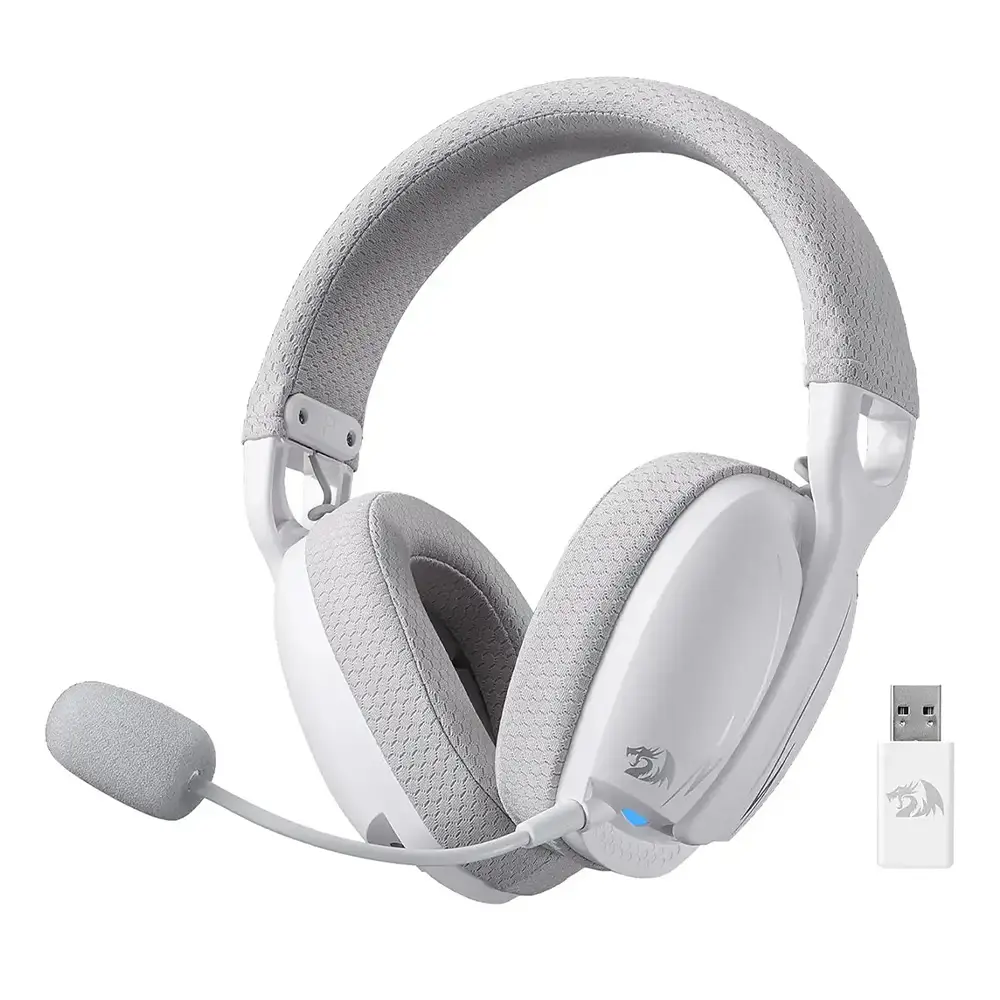 هدست گیمینگ بی سیم ردراگون مدل Skuld Pro H878WG — تصویر ۴