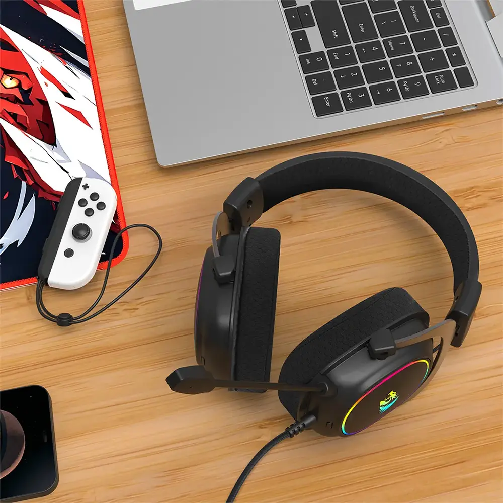 هدست گیمینگ باسیم ردراگون مدل Zeus SP H510-MS — تصویر ۶