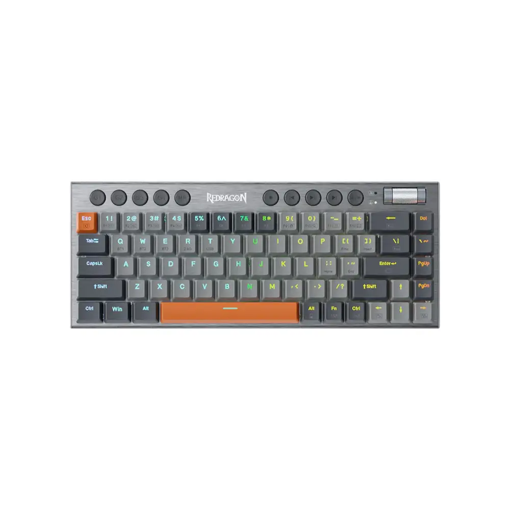 کیبورد گیمینگ با سیم ردراگون مدل Horus SE K609GG RGB Pro با سوئیچ مکانیکال قرمز