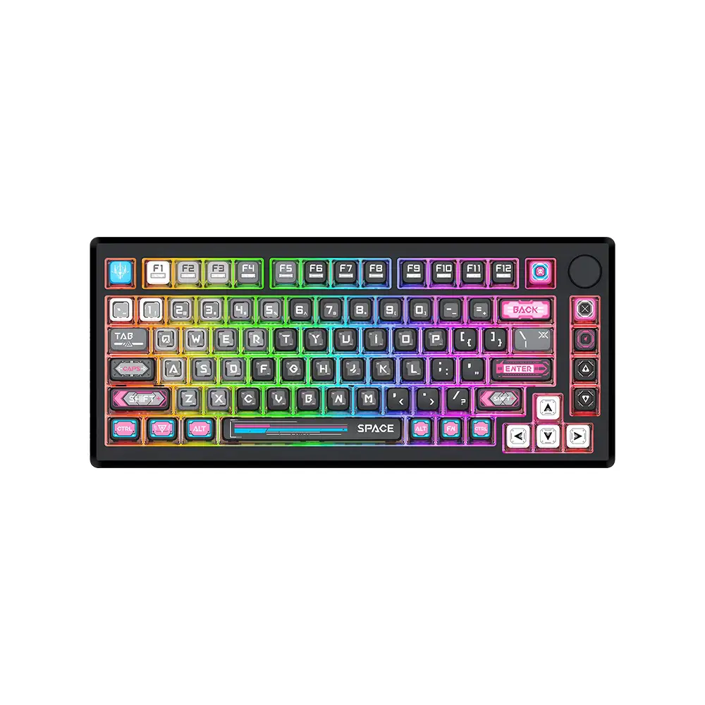 کیبورد گیمینگ بی سیم ردراگون مدل Uranus Pro 82 K732MC با سوئیچ مکانیکال