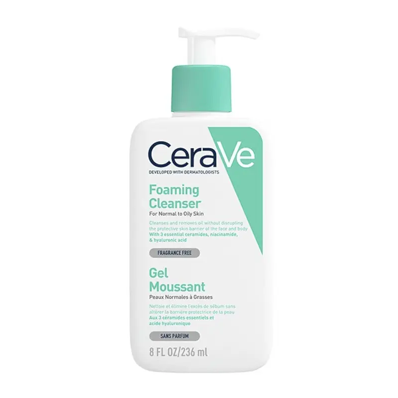 فوم شستشوی صورت سراوی Cerave Foaming Cleanser — تصویر ۲