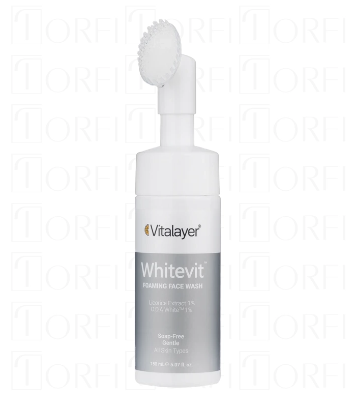 فوم شستشوی صورت روشن‌کننده وایت ویت ویتالیر (Vitalayer Whitevit Cleansing Foam)