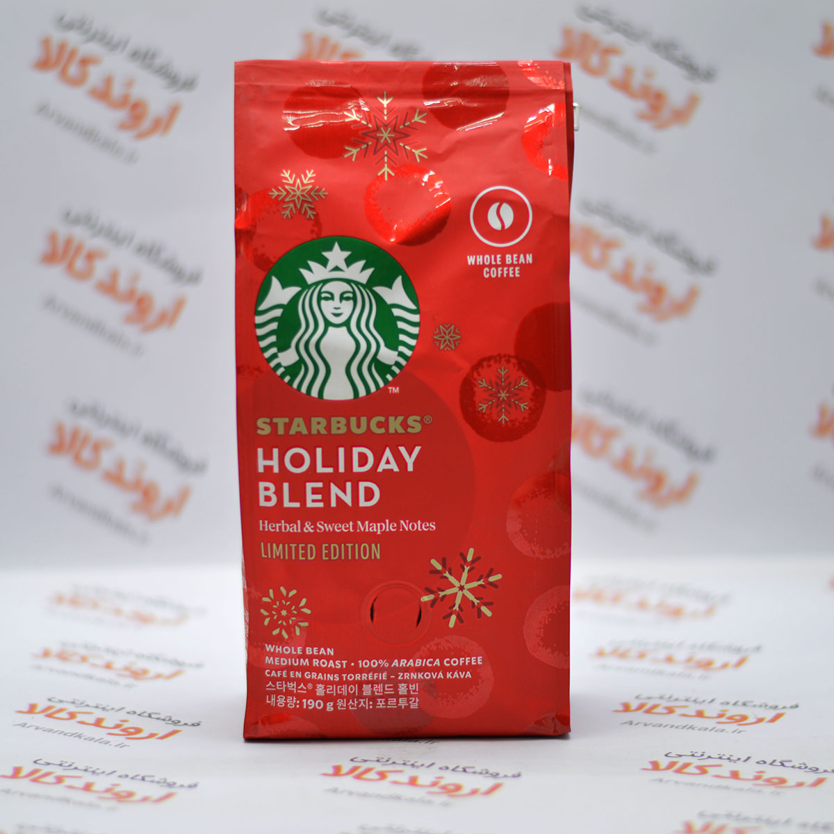 قهوه استارباکس آسیاب مدل Holiday Blend — تصویر ۳